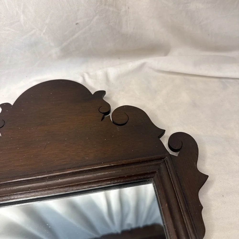 HENKEL HARRIS WILLIAMSBURG MAHOGANY CHIPPENDALE MIRROR Virginia Galleries 20